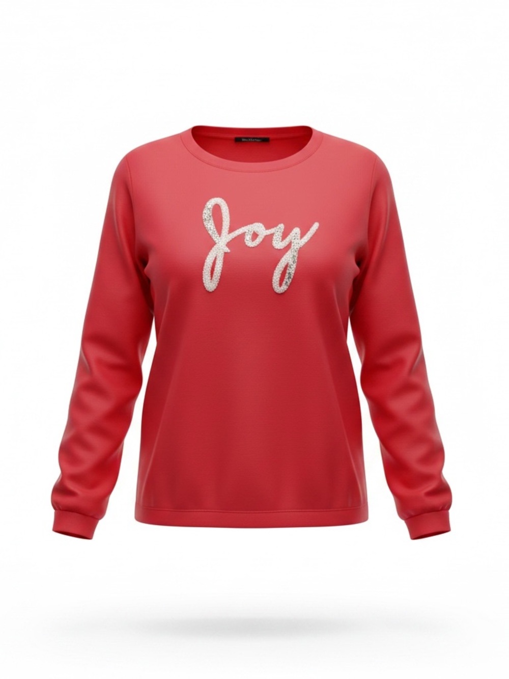 Lilly Pulitzer Red ‘Joy' Crewneck Long Sleeve Top. Size XL